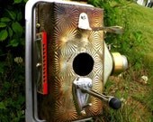Eco Friendly Functional Bird House-  Modern Rustic Birdhouse- Garden Decor Birds-Recycled Birdhouse