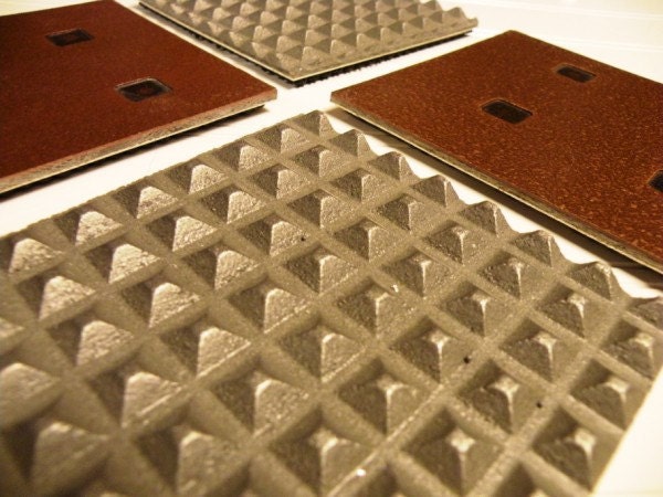 Eco Friendly Bonded Metal Coasters Industrial / Architectural, Drink Coasters, Beverage Coasters, Modern, Coffee Cup, Wine Glasses Coasters
