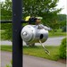 SOLD UncommonRecycables Recycled / Upcycled Metal Bird House