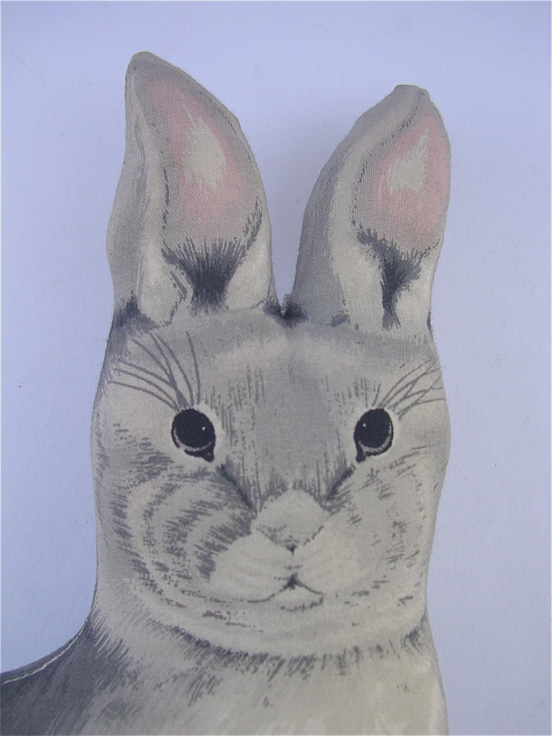 Vintage Rabbit Figurine Bunny Figurine Rabbit Statue Bunny Statue Stuffed Rabbit Stuffed Bunny Pink Rabbit Decor Bunny Decor Shabby Cottage