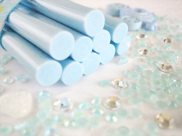 10pcs - Light Blue Decoden Mini Glue Sticks (102mm) MG10001