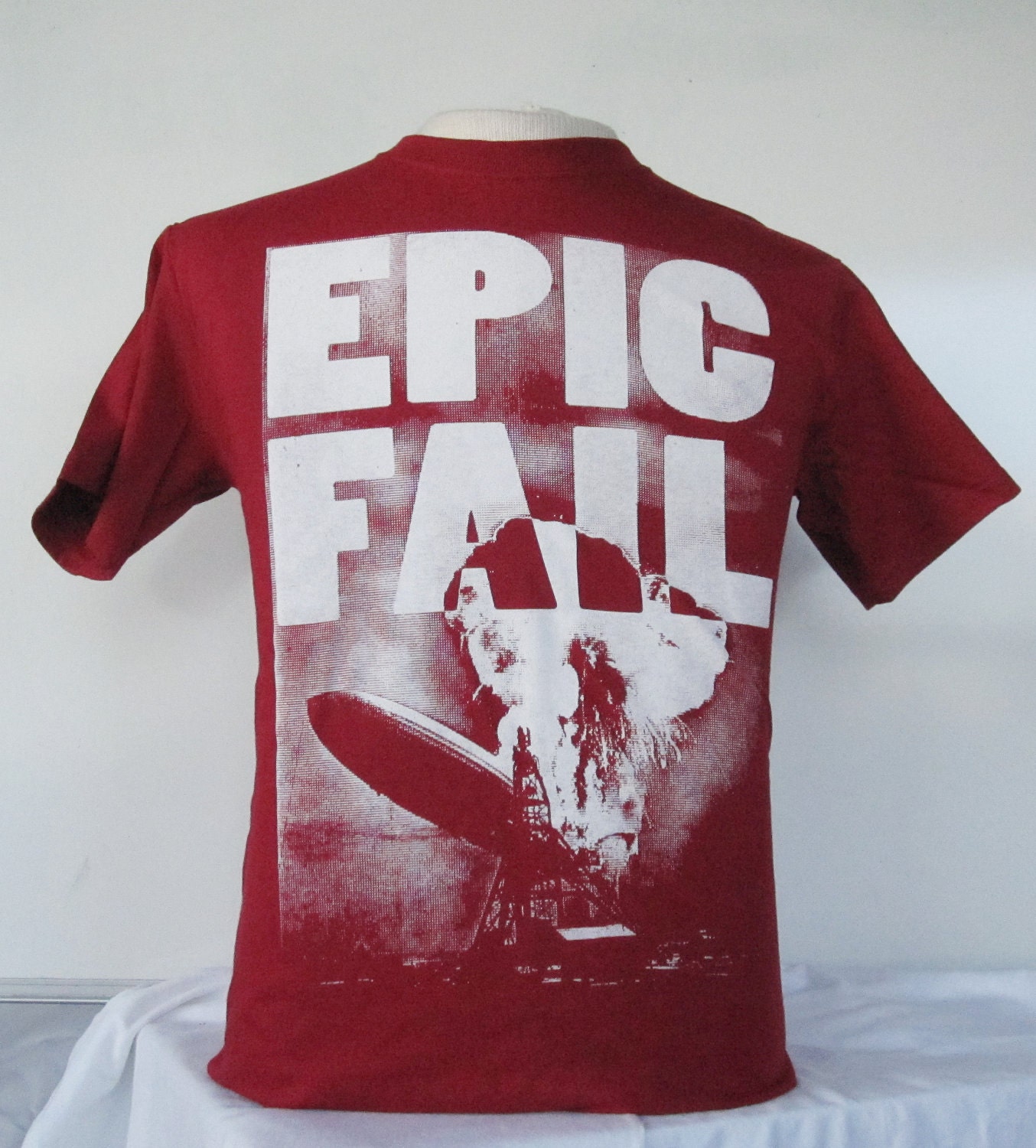 Epic Fail Tee Hand Screen Printed Tshirt