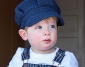 Train Conductor Hat - Crochet Pattern - Permission to sell finished items