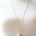 Cinderella White Pumpkin Carriage Locket Necklace
