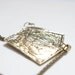 Vintage Style Love Letter Necklace Antiqued Brass