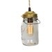 Vintage Simply Modern Ideal Canning Mason Jar Pendant Light