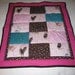 Chihuahua Motorcycle Dude & Princess Dog  or Baby Quilt 25 1/2 by 28 inches