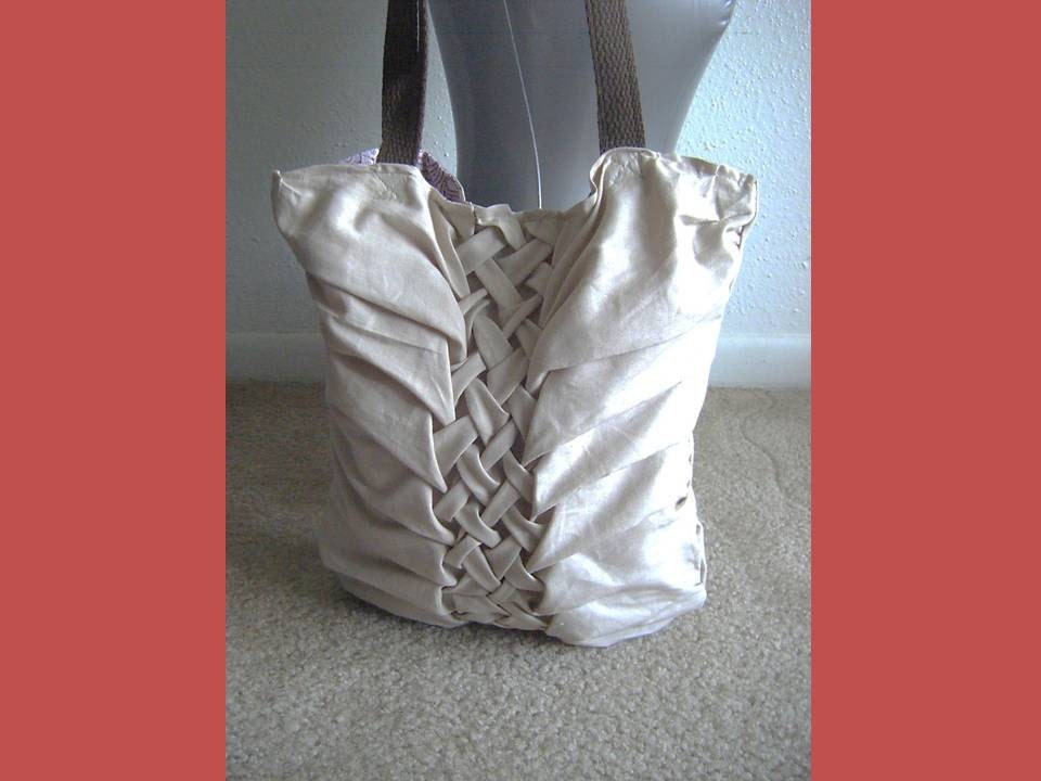 Sewing Pleated Bag Pattern PERMISSION SELL finish product