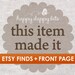 Funny Mother's Day Card - Best Mom Ever - Eco Friendly, Teal Typography