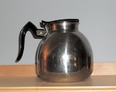 Squat Art Deco Coffee Pot
