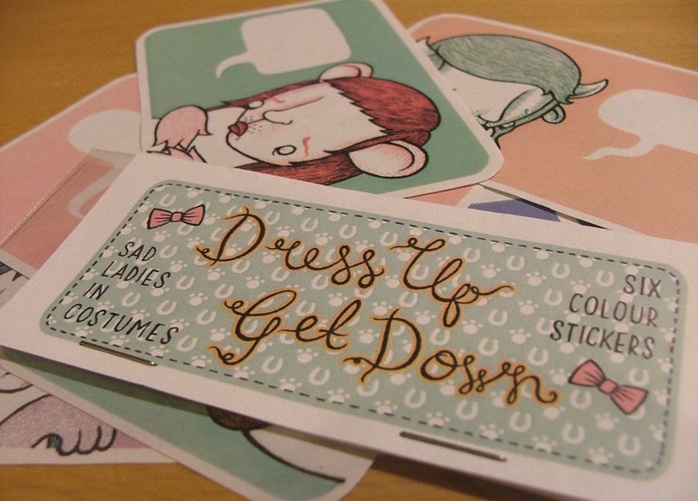 Dress Up, Get Down - Stickers