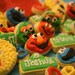 Sesame Street Inspired Mini Sugar Cookies