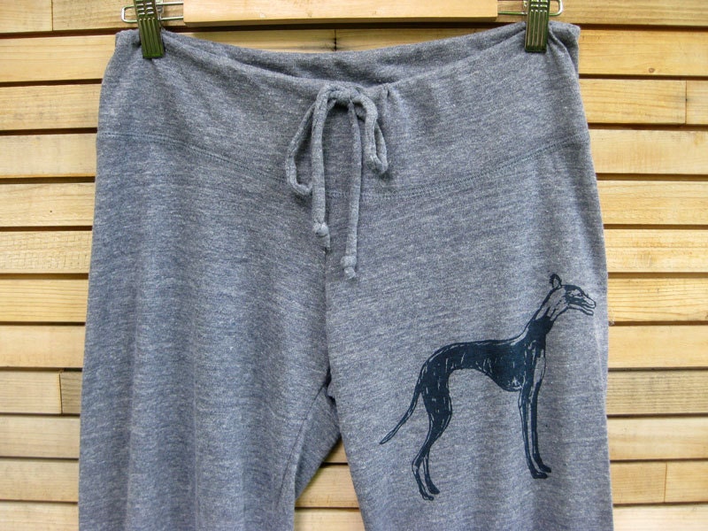 supa fly Greyhound Pants, Lounge Pants, Gift for a Dog Lover, S,M,L,XL