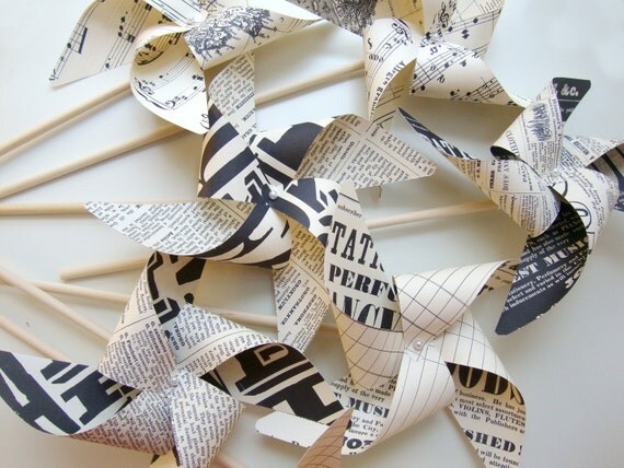 pinwheels set of 8 Large Pinwheels Il_570xn