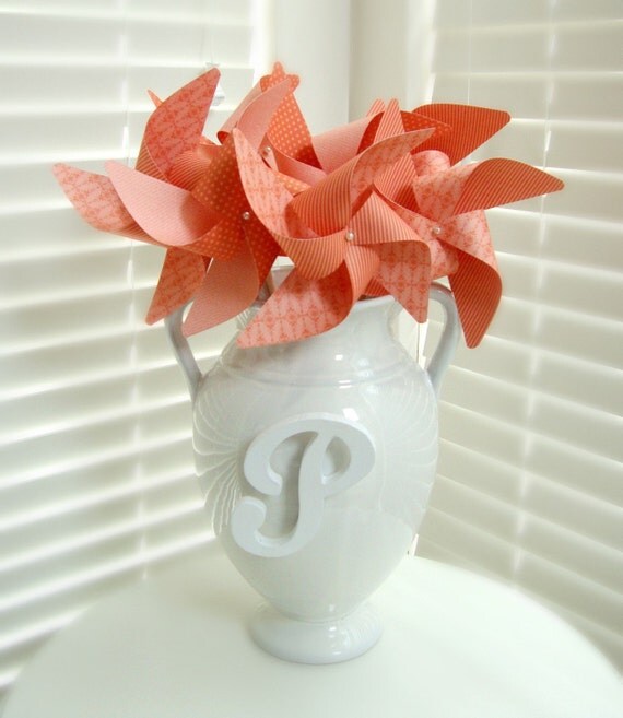 TANGERINE set of 8 Large Gourmet Pinwheels Il_570xn