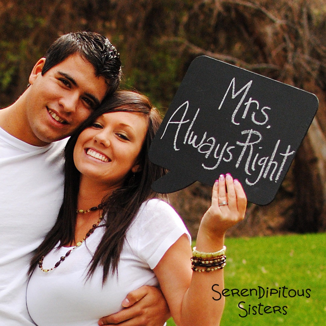 Chalkboard Speech Bubble - Photography Prop - Large Size - Priority Shipping