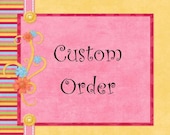 Custom Order Set up Fee for your business,weddings, showers and or any personal handmade craft tags...Your font, your words, your style