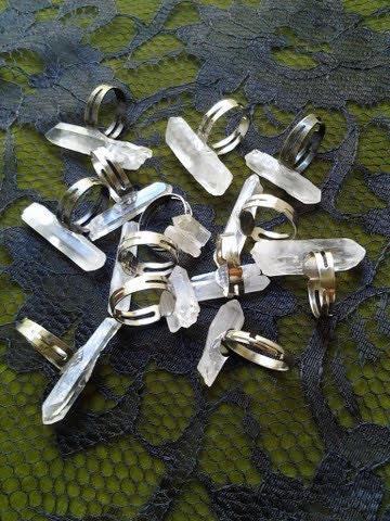 Quartz Crystal Ring
