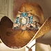 It's Five o'clock Somewhere. Island Time Embellished Cowboy Hat