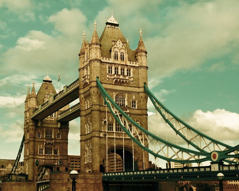 Tower Bridge Photograph, London - Iconic London - Fine Art Photography, 8x10