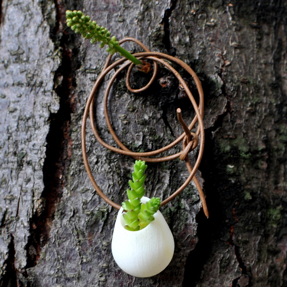A Miniature Wearable Planter