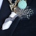 Horton Mens Wedding Boutonniere 5pack - Any Color