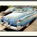 BLUE CADILLAC 1953 Classic Caddy CONVERTIBLE Fifty 50s hollywood neutrals blue dawn colors a fine art photograph 8x12 unmatted