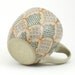 Teacup - Ceramic Mug - Cup with orange, navy and purple pattern
