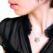 Claddagh Necklace - NEW Antique finish - Solid Sterling Silver - Chain Included - Celtic - Irish Promise - Love - Faith - Rickson Jewellery