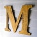 Large Wooden Letters Capitol Display Wall Letters Oversized