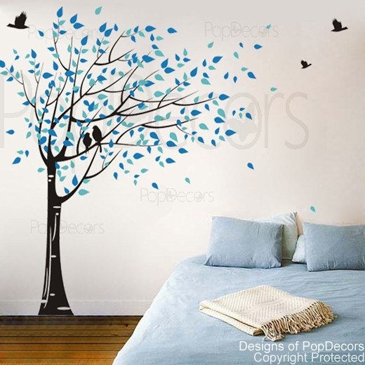 Wall decal tree children baby decal girl's room decal office decal- Gone with the wind(78inch H) -Designed by Pop Decors