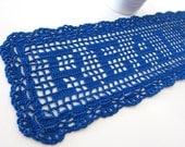 Royal Blue Really Doily