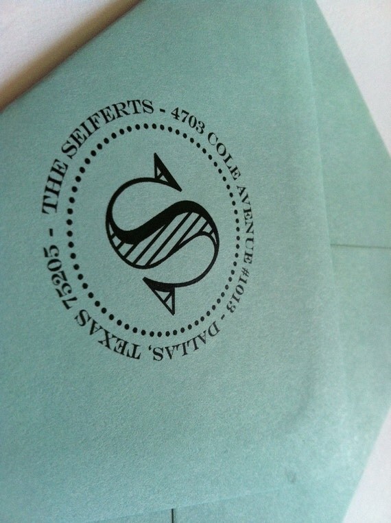 Custom Rubber Stamp: Hula Hoop