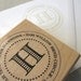 Custom Rubber Stamp: Hula Hoop