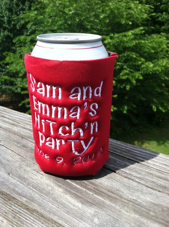 SALE Set of 50 Wedding Favor Personalized Koozies Il_570xn
