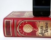 Jules Verne Book Charging Dock for iPhone and iPod