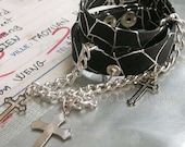 punk NECKLACE CHOKER BRACELET S mercury web