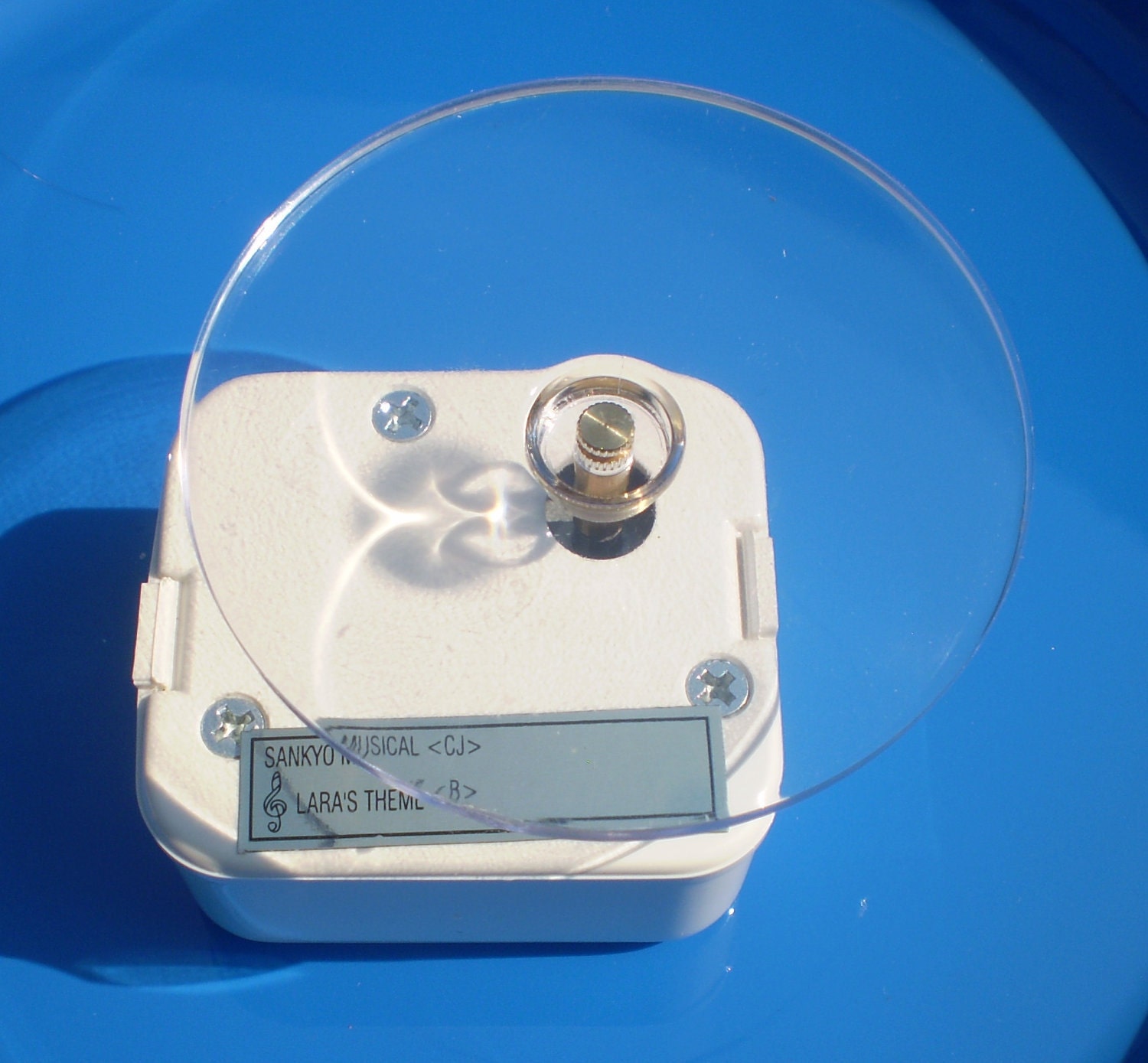 Turntable for Music Box Movements - Large Size 2 3/4 Inches