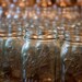Vintage Set of 8 Clear  Atlas square cornered Mason Jars quart