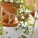 Monogramed Baker Banner wedding cake topper, pie topper, bunting,