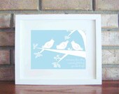 Three Little Birds 8 x 10