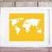 Customize Your Home is Where the Heart Is World or USA 11 x 14