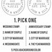 Custom Baby or Graduation Map and Stamp 5 x 7