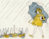 Salt Girl - Mini Archival Print