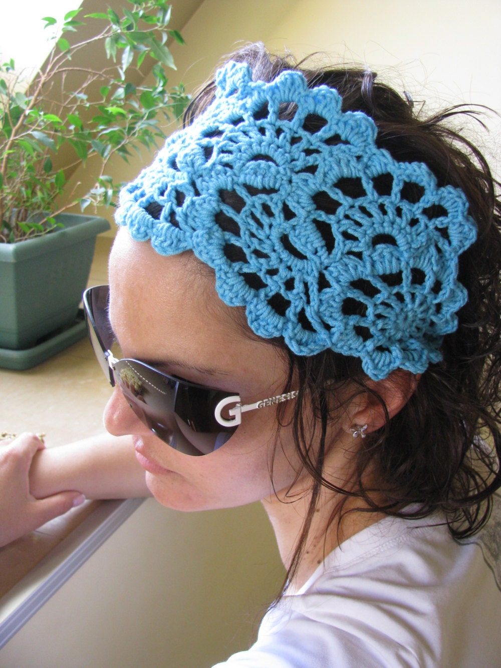CROCHET PDF Pattern  - Summer Fashion Accessories - handcrochet headband