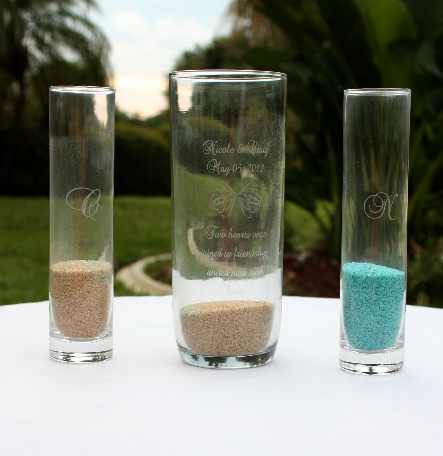 Unity Sand Ceremony Kit for Beach or Outdoor Wedding