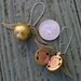 Enchanted Golden Snitch earrings