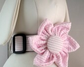 Dog Collar Set with Flower or Bow Tie - Pick Any Fabric in Shop