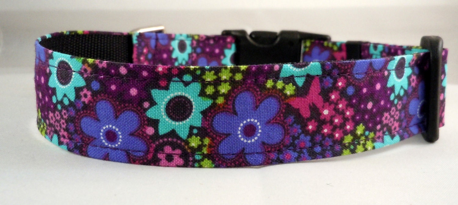Dog  Collar - Dog, Martingale or Cat Collar - All Sizes - Daisy Sprinkles