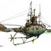 11 of 12 Fanciful Submarine Giclee Print on Fine Art Smooth Paper (16"x12")